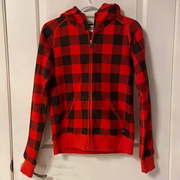 TNA Plaid Hoodie (Rare) - Picture 4 of 9